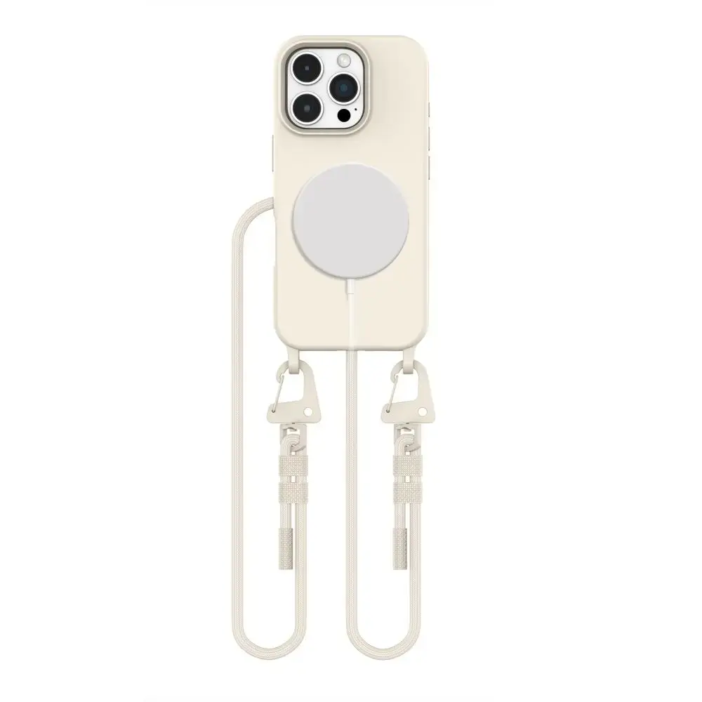 TECH-PROTECT MAGNĒTISKĀ SASPRAUDE MAGSAFE IPHONE 16 PRO COSMIC LATTE