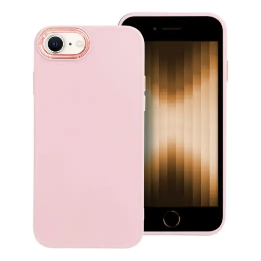 FRAME telefono dėklas iPhone 7 | iPhone 8 | iPhone SE (2020) | iPhone SE (2022) rožinis