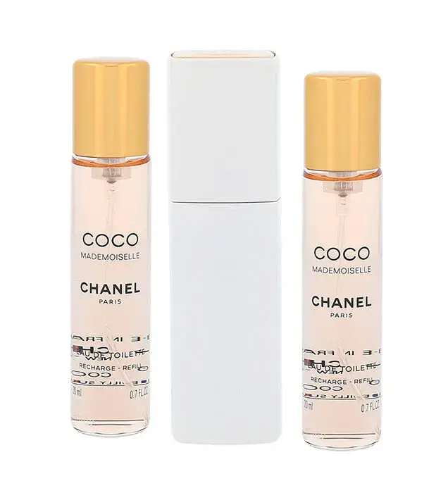 Chanel Coco Mademoiselle 3x 20 ml Twist and Spray Eau de Toilette 20 ml