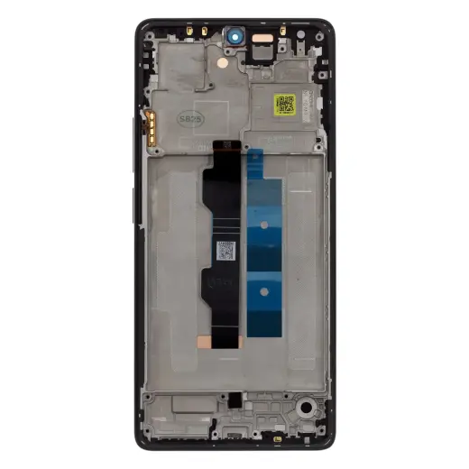 LCD Display + Touch Unit + Front Cover for Xiaomi Redmi Note 14S Black (Service Pack)