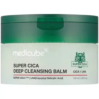 Super Cica Deep Cleansing Balm - Makeup Removing Facial Balm.