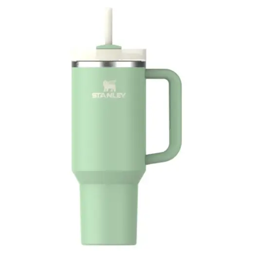 Termospuodelis su šiaudeliu „The Quencher H2.O FlowState Tumbler 1.18L“ pistacijų spalvos