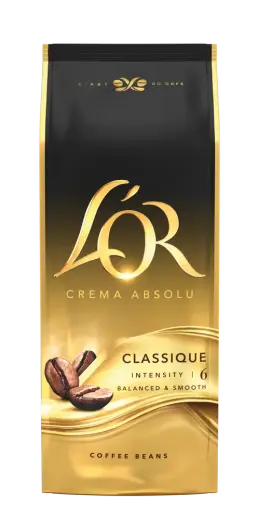 Coffee beans L'OR Crema Absolu Classic 1kg