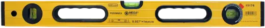 Līmeņrādis Mega pastipr.korpuss  600mm 3indik. 1mm/m