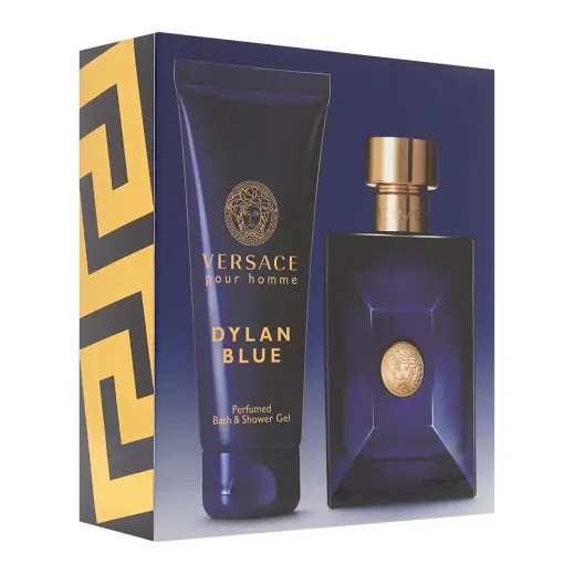 Versace Pour Homme Dylan Blue Variety Gift Set by Versace for Men