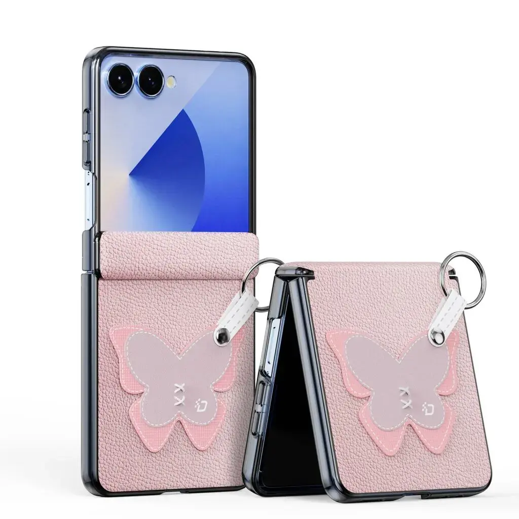 DUX DUCIS case LUVY for SAMSUNG Z FLIP 7 pink