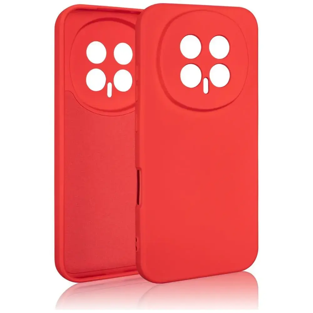 Etui Beline Silicone Honor Magic 8       czerwony