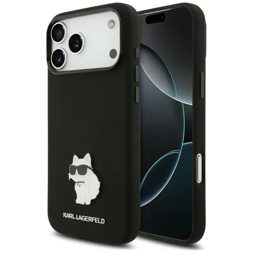 Karl Lagerfeld Silicone Choupette Metal Pin