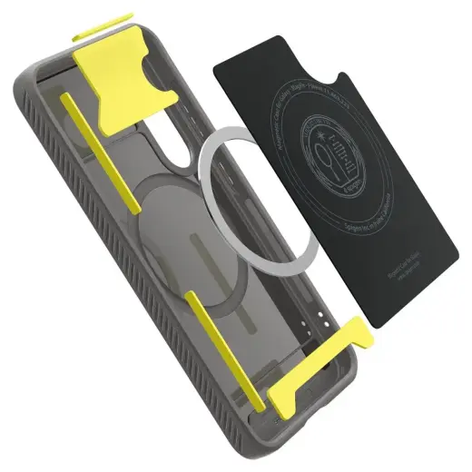 Spigen Rugged Armor Mag MagSafe Case for Samsung Galaxy S25 - Gray