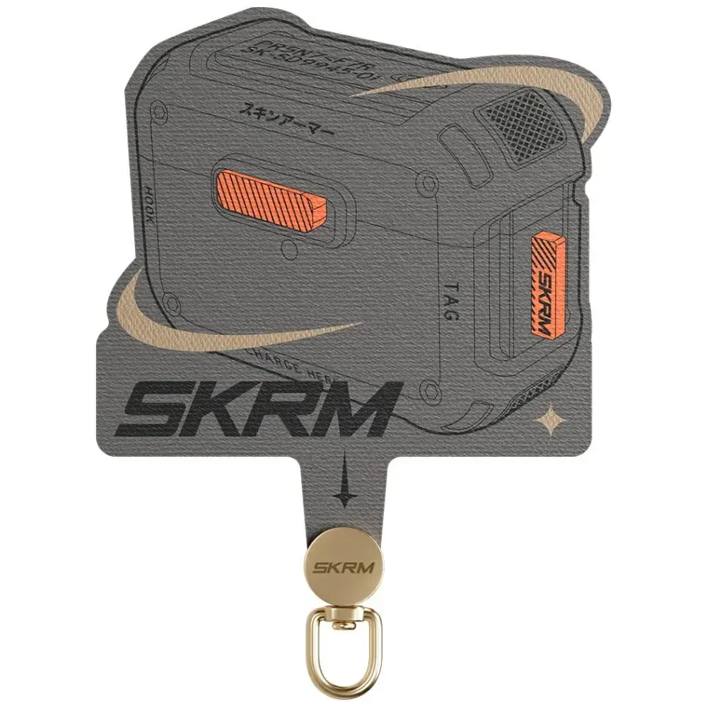 Universal lanyard adapter Skinarma   Mecha grey