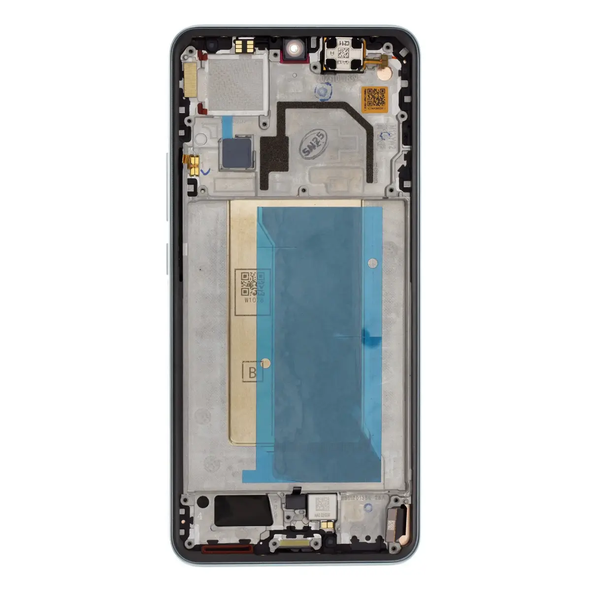 LCD Display + Touch Unit + Front Cover for Xiaomi 13T Green (Service Pack)