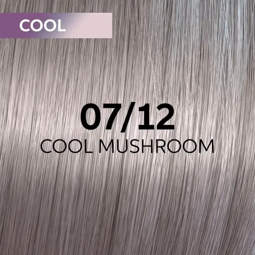 English Hair Dye WellaShinefinity ZeroLift Glaze 60ml 07/12 | Medium Matte Ash Blonde