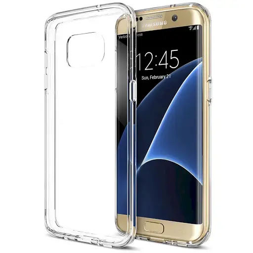 Fusion Ultra Back Case 0.3 mm Protect Silicone Case For Samsung G935 Galaxy S7 Edge Transparent
