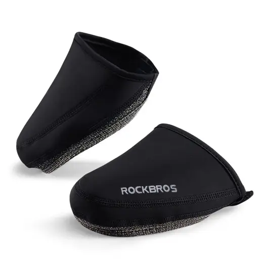 Rockbros LF1030 Windproof Insulating Shoe Toe Caps 36-42 cm - Black