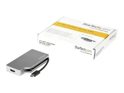 StarTech.com USB-C Multiport Adapter - USB-C | HDMI, VGA, Mini DP, DVI