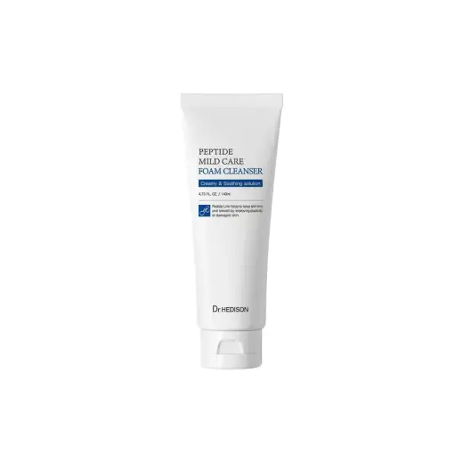Dr. Hedison, Peptide, Eliminates Impurities, Cleansing Foam, 140 ml