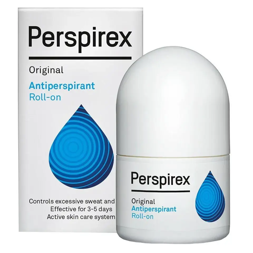Perspirex, Original, Idebenone Ester, Antiperspirant, Deodorant Roll-On, Unisex, 20 ml