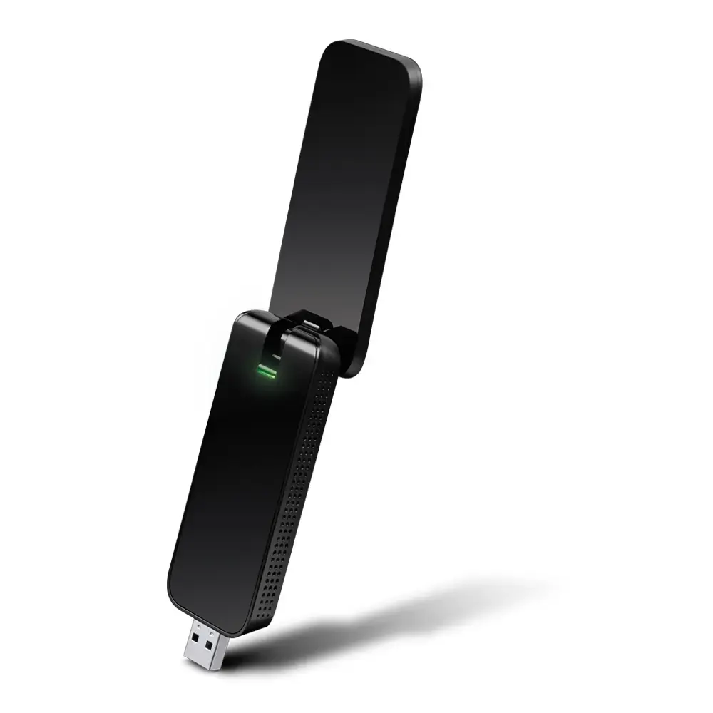 TP-Link Archer T4U AC1300 USB Wi-Fi adapteris melns