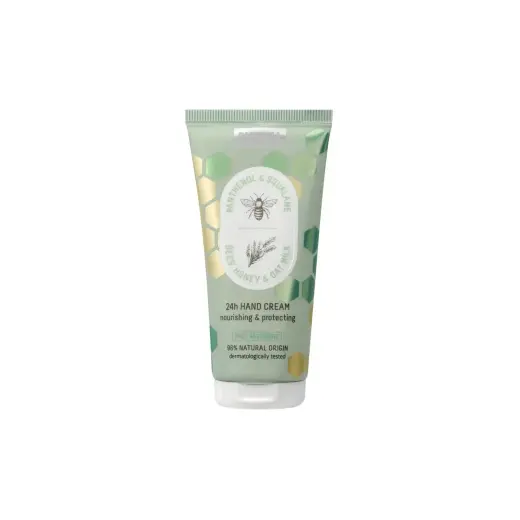 Biobaza, Bee's Honey & Oat Milk, Hydrating & Protecting, Hand Cream, 50 ml