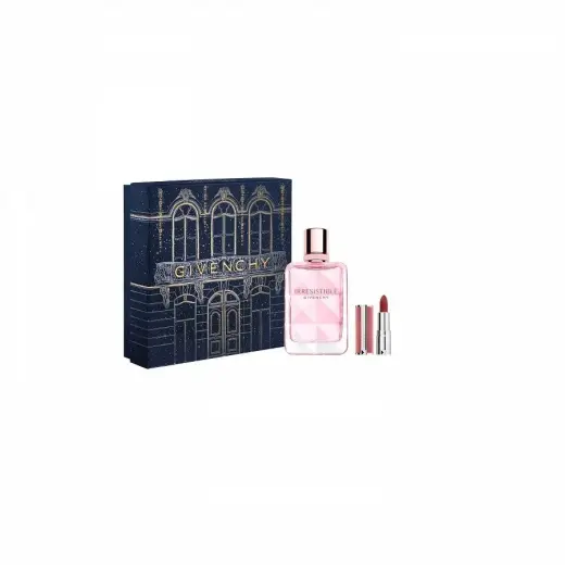 Givenchy Irresistible Very Floral Gift Set 50ml EDP + Mini Le Rouge Sheer Velvet Lipstick