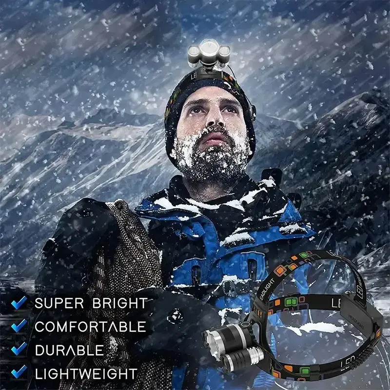 LED Headlamp LC4 waterproof IP54
