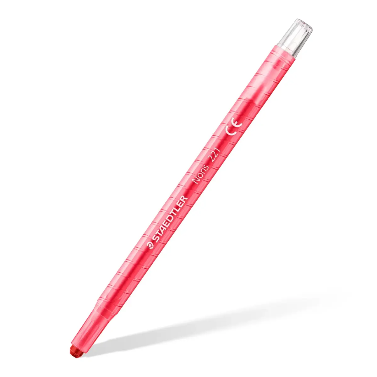 Vaska krītiņi plastmasas korpusā STAEDTLER NORIS CLUB 221 diametrs 6mm, 12 krāsas