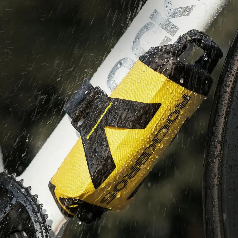 Torba rowerowa Rockbros AS-161 na dolną rurę wodoodporna 1 l - żółta