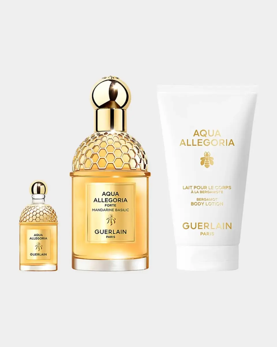 Guerlain Aqua Allegoria Forte Mandarine Basilic - Eau De Parfum Gift Set - Clear