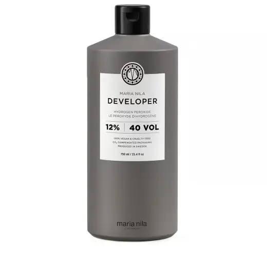Maria Nila, Developer, Hair Oxidant Lotion, 12%, 40 vol, 750 ml