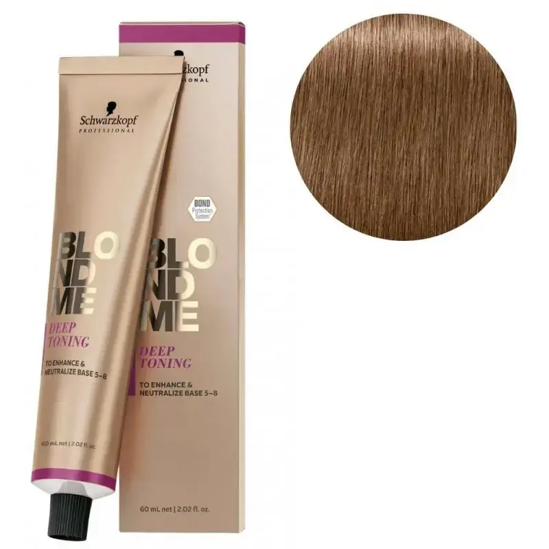 Schwarzkopf Professional Blondme Toning Hair Dye Milk Chocolate 60 Ml