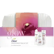Glow Favorites Beauty Bag Gift Set - Gift set with cosmetic bag.