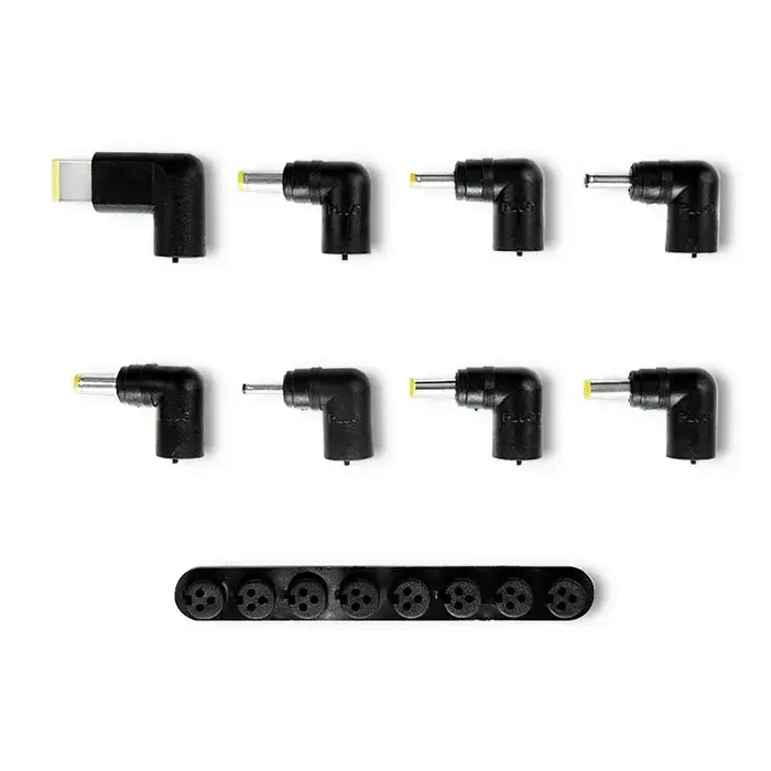 Qoltec Universal power adapter 45W | 8 plugins