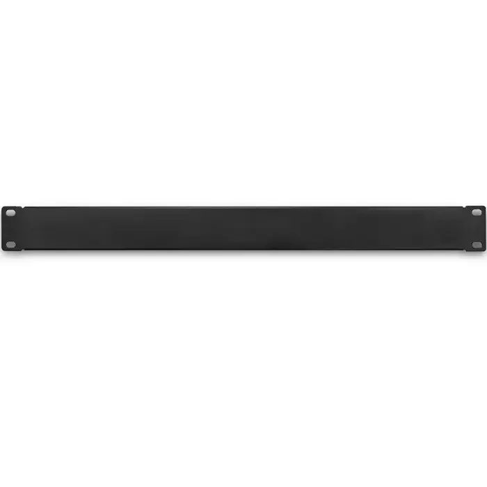 Qoltec Solid steel blanking panel for 19" RACK cabinets | 1U