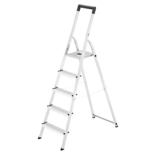 Buitinės kopėčios L40 StandardLine / aliuminio / 5 pakopų