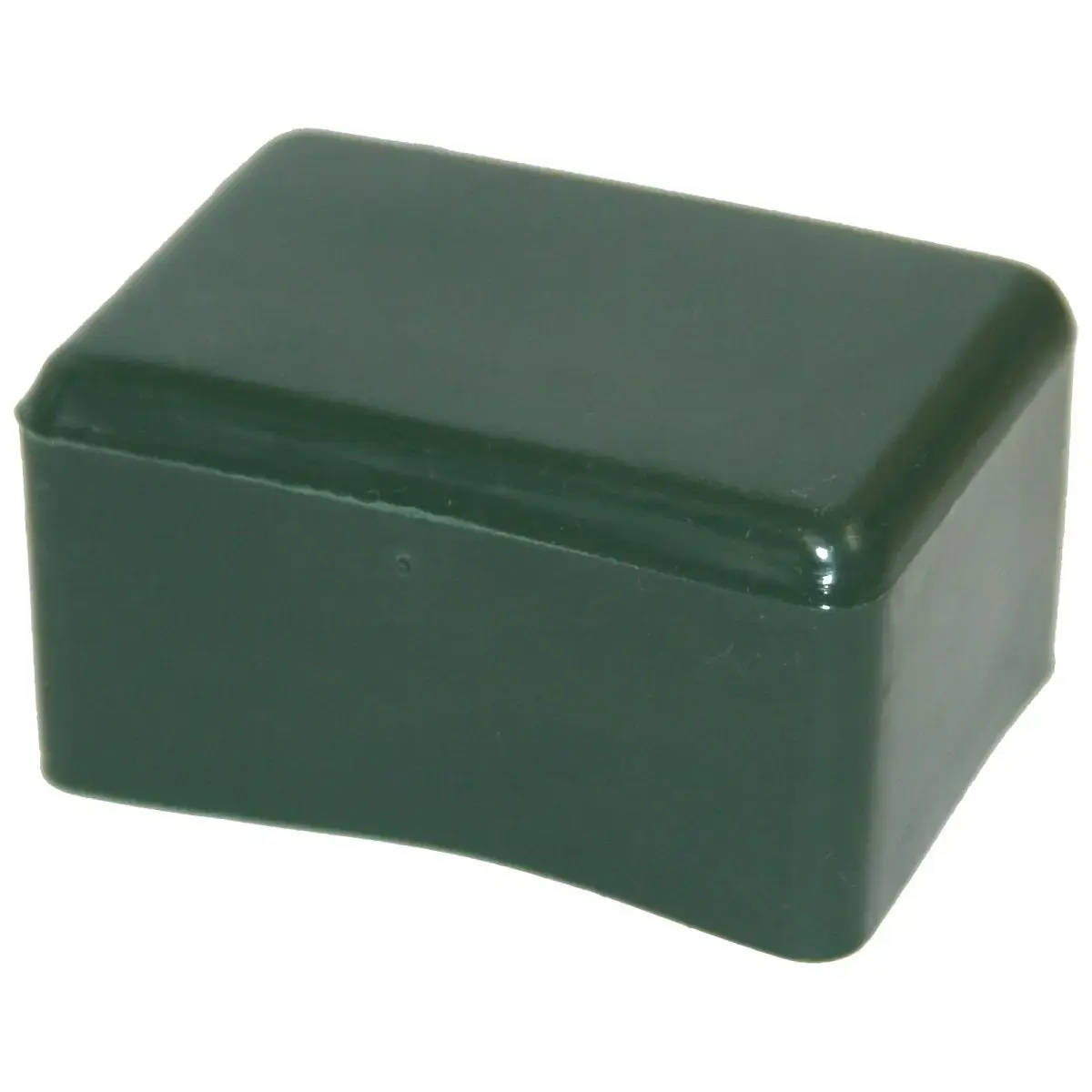 Fence post cap 40x60mm square, green