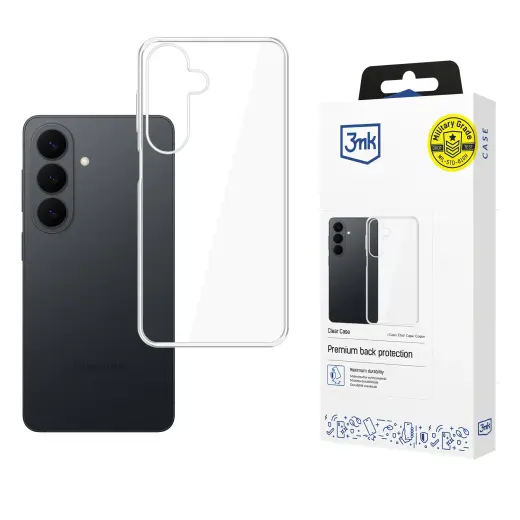 3mk Clear Case Eco phone case for Samsung Galaxy S26 FE (S741) clear