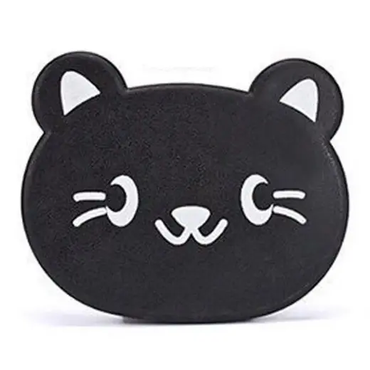 Foldable car table for kids cat shape black