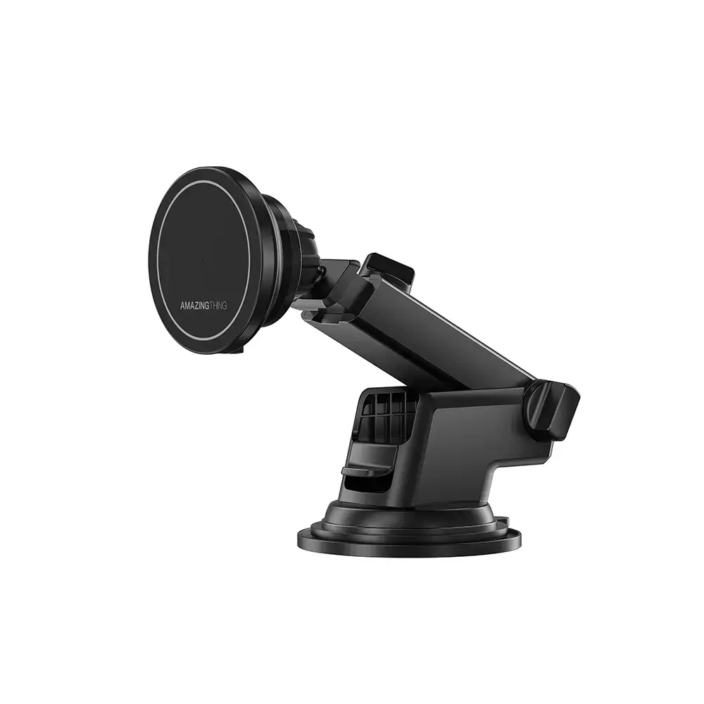 Amazing Thing Car holder Explorer Pro Mag with Magsafe charger TP15WMB to dashboard and air vent black