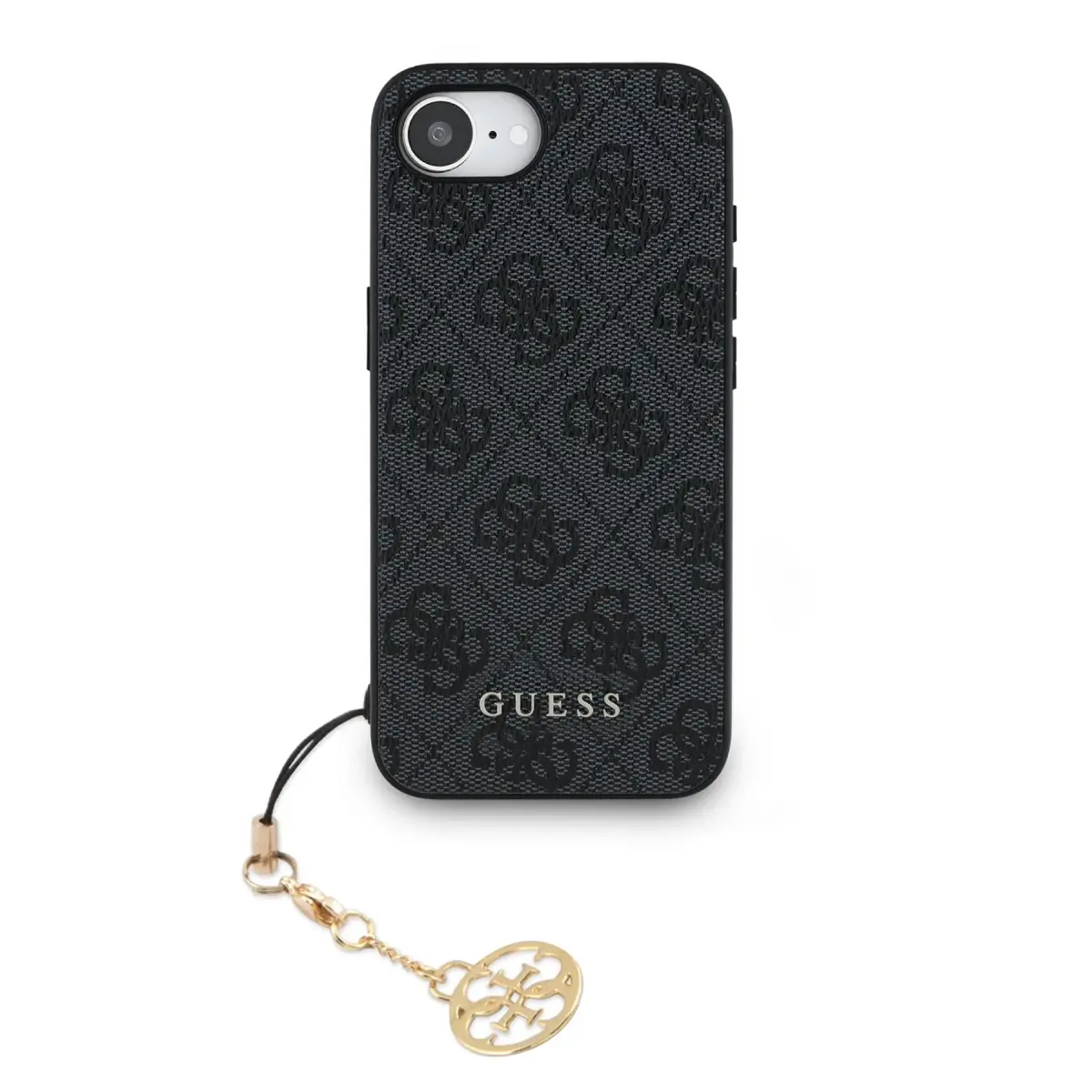Guess telefona maciņš priekš iPhone 16 pelēks