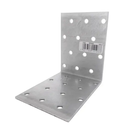 Angle bracket KM8 80x80x60x2mm, wide corner mounting