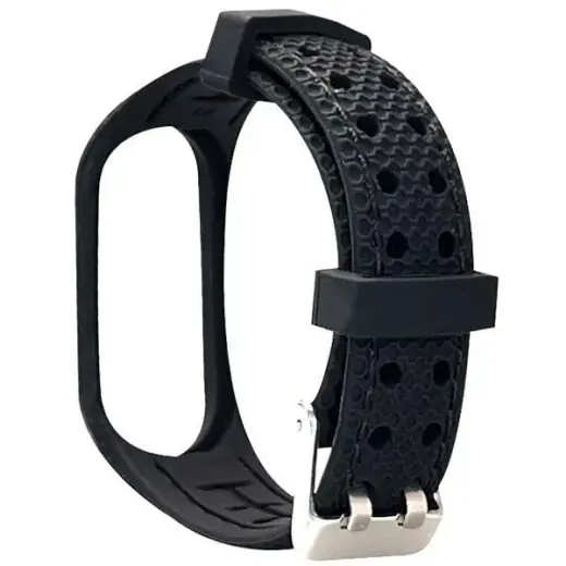 Beline Sport viedpulksteņa siksniņa priekš Xiaomi Mi Band 5/6 | silikons | melna