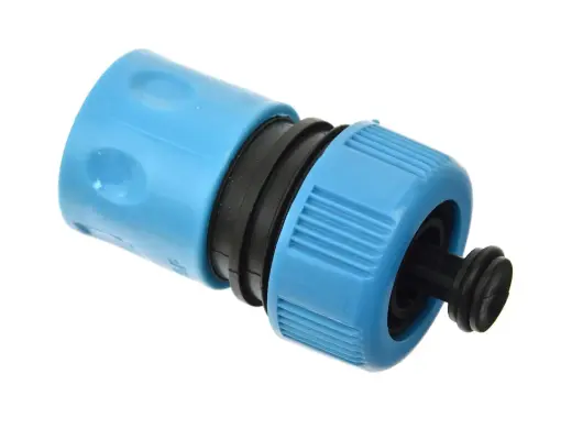 3/4" vastupidav plastikust kiirliitmik stopperiga