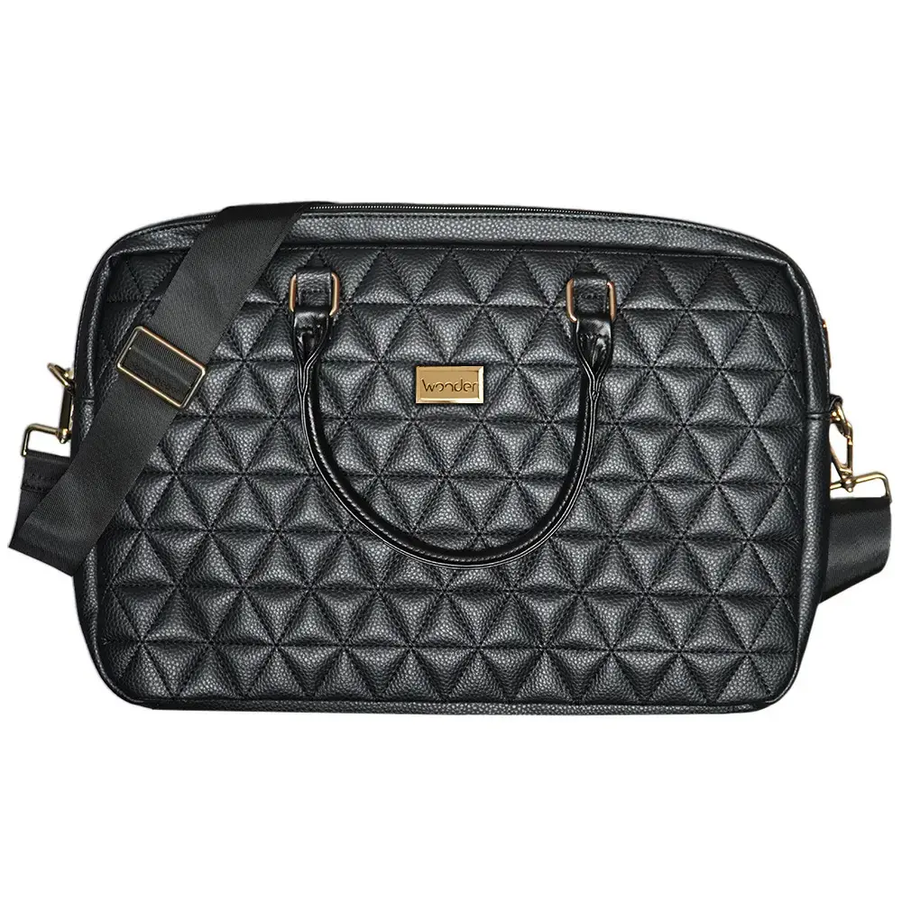 Wonder Briefcase Laptop 17 inches pico quilted black (damaged packaging)