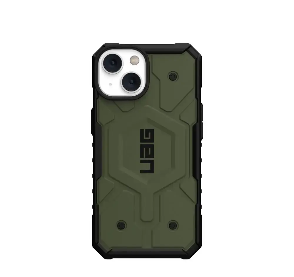 UAG Urban Armor Gear case PATHFINDER compatible with MagSafe for IPHONE 14 Plus green