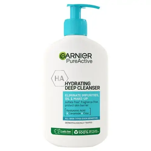 Garnier Moisturizing Cleansing Gel Against Skin Blemishes 250ml