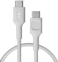 Green Cell PowerFlex data transfer and charging cable | USB-C to USB-C | 100W | 0.3m | white