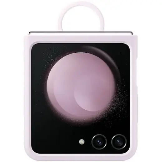 EF-PF731TVE Samsung Silicone Cover with Ring for Galaxy Z Flip 5 Lavender