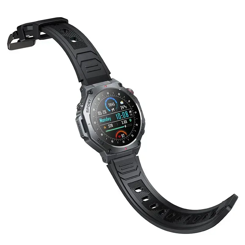 Smartwatch Hoco 1,43" AMOLED GPS with call function Y37 black
