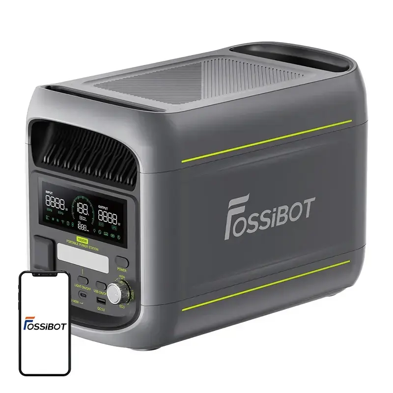 FOSSIBOT F1800 1800W Charging Station (Gray)
