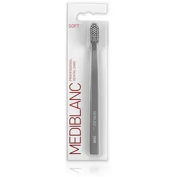 MEDIBLANC Soft Šedý - Zubní kartáček 1 ks